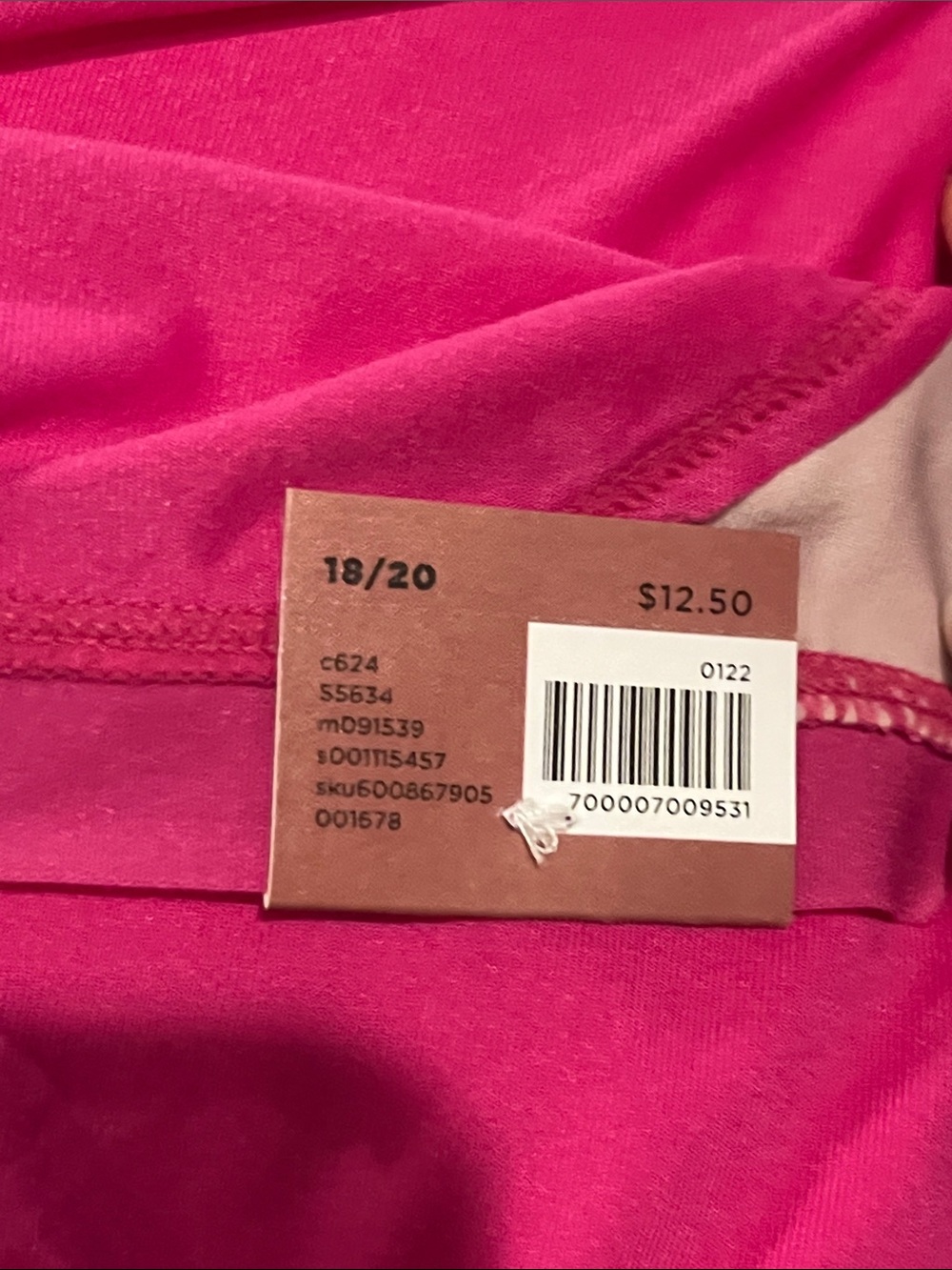 Cacique 🪻Bright Fuchsia Full Coverage High-Waist Women’s Brief - Picture 3 of 5